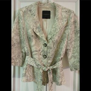 Classiques Entier jacket cotton/linen blend Large